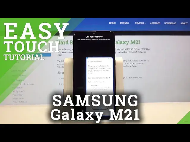 'Video thumbnail for How to Enable One Hand Mode in SAMSUNG Galaxy M21 – One-handed Feature'