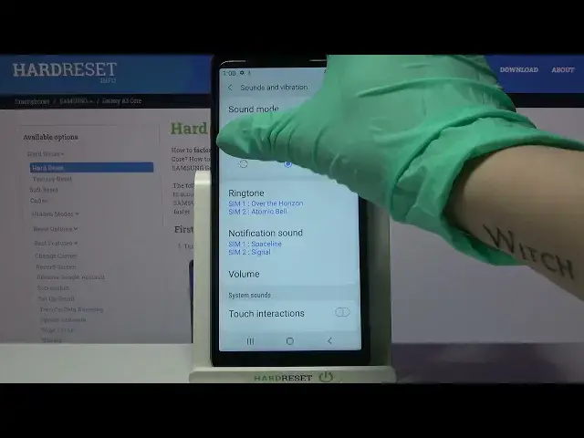 'Video thumbnail for How to Enter Vibration Settings in Samsung Galaxy A3 Core – Change Vibration Settings'