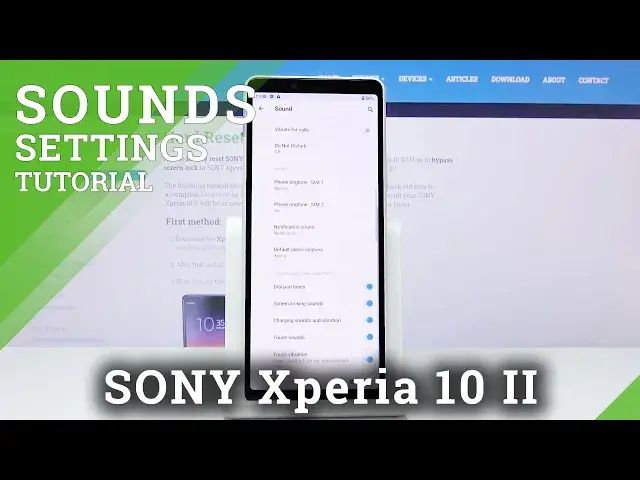'Video thumbnail for How to Enable Screen Locking Sounds in SONY Xperia 10 II – Sounds Settings'