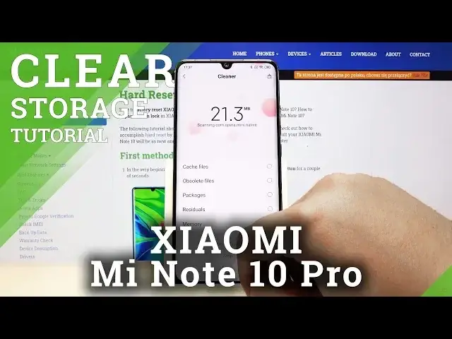 'Video thumbnail for How to Clear Storage in Xiaomi Mi Note 10 Pro – Free Up Space / Speed Up System'