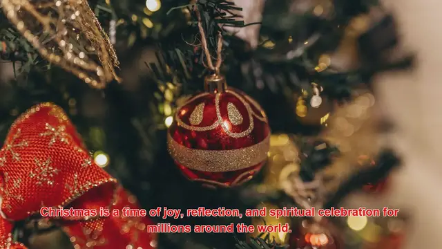 Video thumbnail for How Do People Celebrate Christmas With Sunrise Prayer Services?