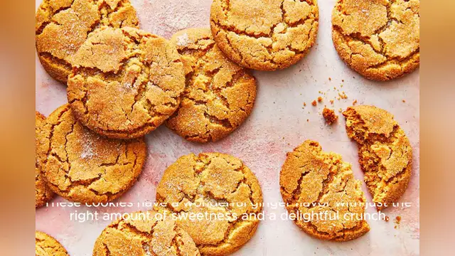 Video thumbnail for ginger snaps recipe