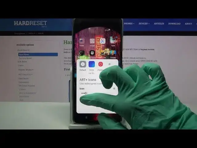 'Video thumbnail for How to Change Icon Size in OPPO A54 5G - Manage Icon Look'