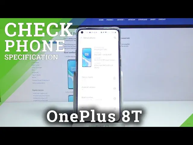Video thumbnail for How to Check Android Details - Check Phone Specification on OnePlus 8T