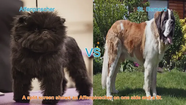 Video thumbnail for Affenpinscher vs. St. Bernard: Breed Comparison