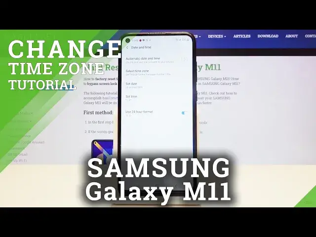 'Video thumbnail for How to Set Up Time & Date Settings in Samsung Galaxy M11 – Select Clock Format'