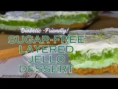 'Video thumbnail for Sugar Free Layerred Jello St Patrick's Day Dessert SD 480p'