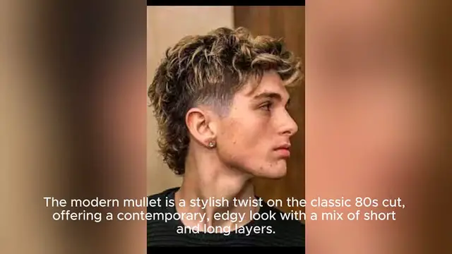 Video thumbnail for Modren mullets haircut