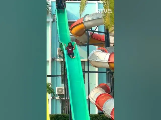 Video thumbnail for D'Atlantis AquaPark Virar #waterpark #shorts #fun