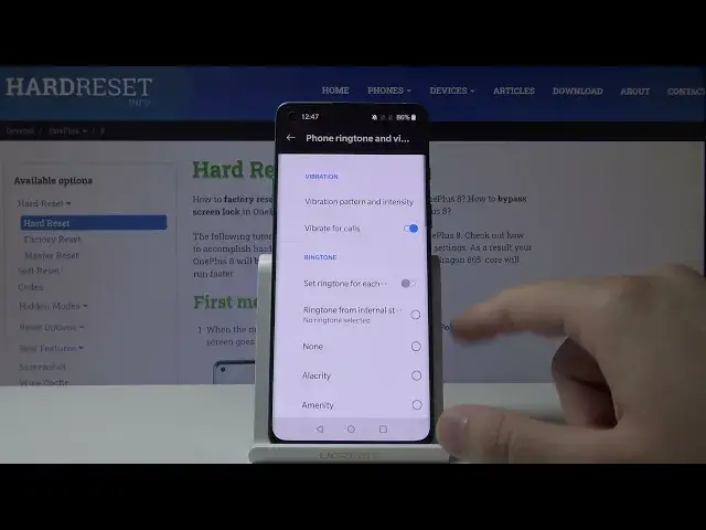 'Video thumbnail for OnePlus 8 – Change Vibration Mode & Manage Sound Settings'