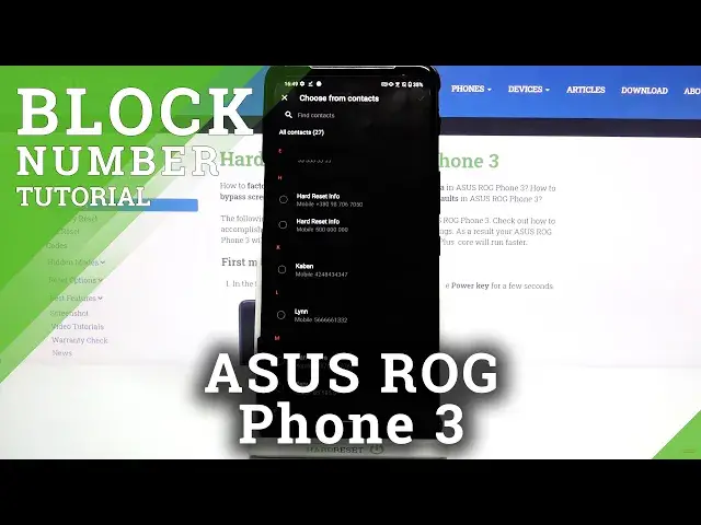 Video thumbnail for How to Block Number in ASUS ROG Phone 3 – Fulfill Blacklist