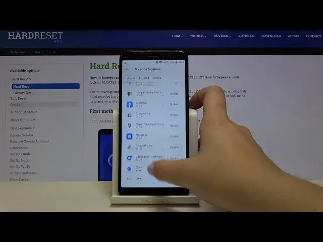 Video thumbnail for How to Update Apps in ALCATEL 1X – Apps Actualizations