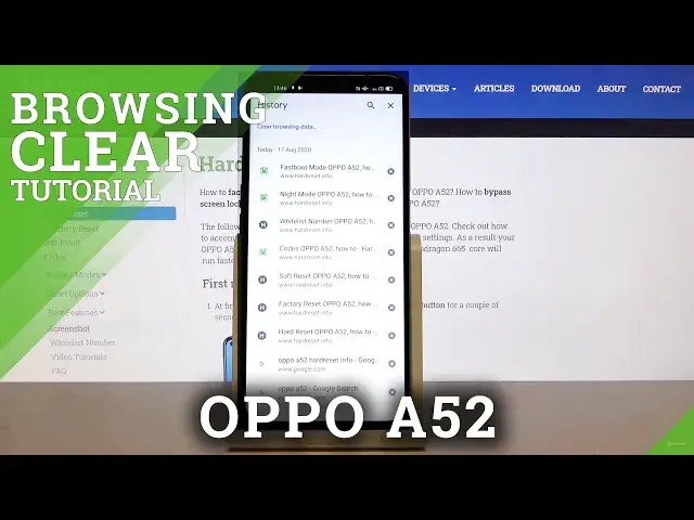 'Video thumbnail for How to Clear Browser in OPPO A52 – Delete Browsing History'