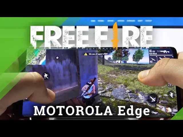 'Video thumbnail for Garena Free Fire Performance Checkup on Motorola Edge – Game Test'