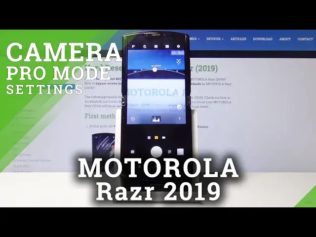 Video thumbnail for How to Use Camera Pro Mode in MOTOROLA Razr (2019) – Camera Pro Mode Settings