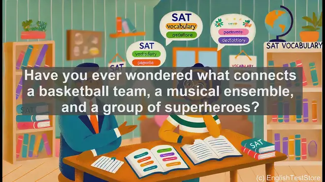Video thumbnail for 5000 Must Know SAT Vocabulary - SAT Vocabulary: Understanding 'Quintet'