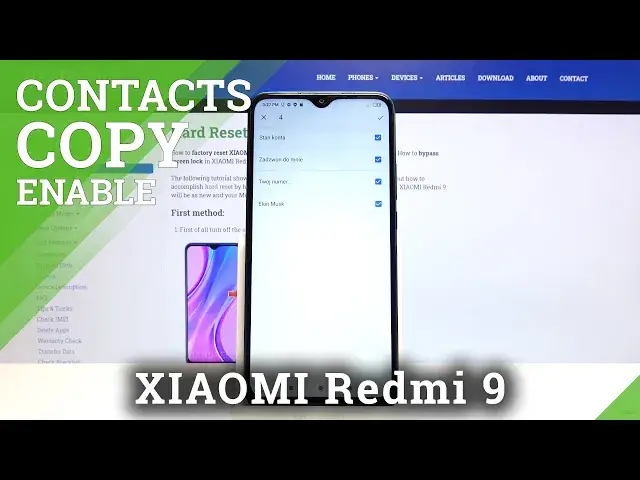 Video thumbnail for How to Copy Contacts in XIAOMI Redmi 9 – Transfer SIM Contacts