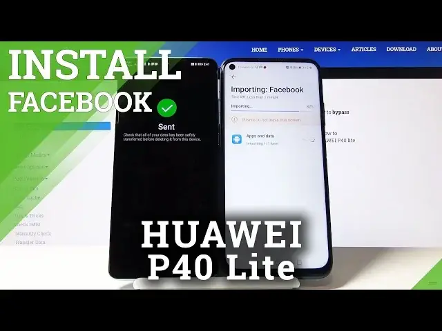Video thumbnail for How to Get Facebook on Huawei P40 Lite