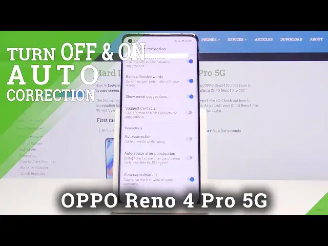 Video thumbnail for How to Enable Autocorrection Function in OPPO Reno4 Pro 5G – Turn On Auto Correction