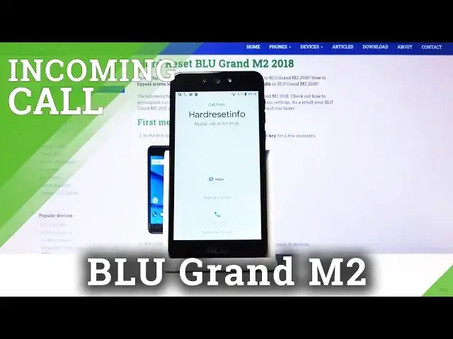 Video thumbnail for BLU Grand M2 2018 Incoming Call Screen Presentation