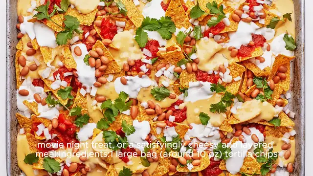 Video thumbnail for Nachos recipe