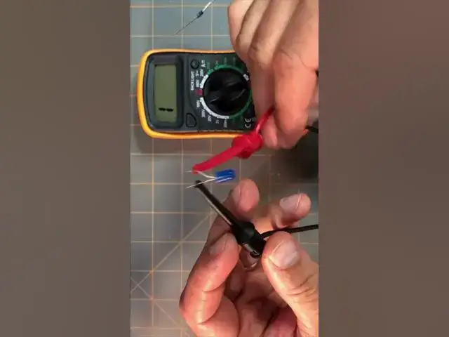 Video thumbnail for 💡Testing LEDs with a Multimeter