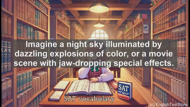 Video thumbnail for 5000 Must Know SAT Vocabulary - Pyrotechnic: The Explosive Word for Dazzling Displays