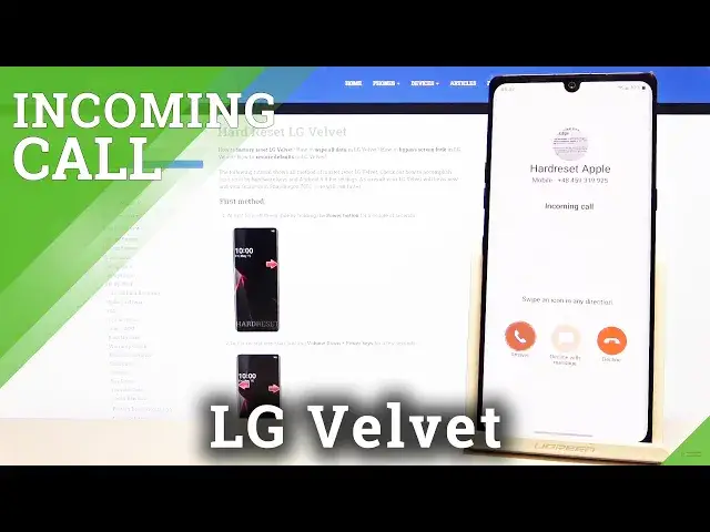 Video thumbnail for How Incoming Call Screen Looks Like in LG Velvet – Discover Incoming Call Animation