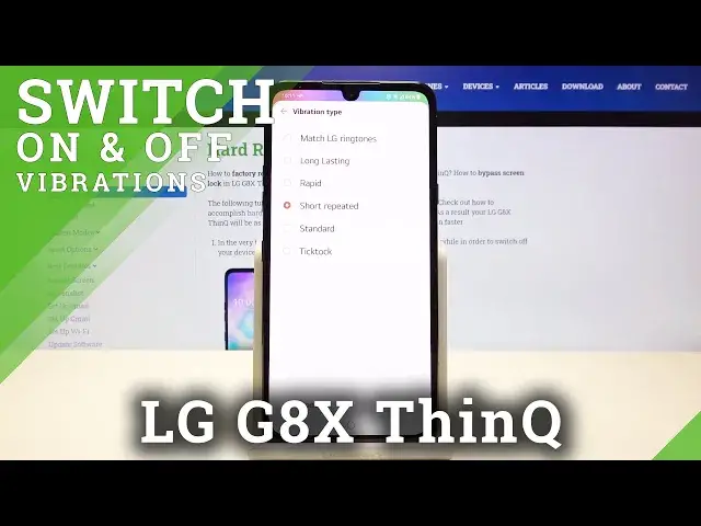 Video thumbnail for Customize Vibration Pattern - LG G8X ThinQ Vibration Settings