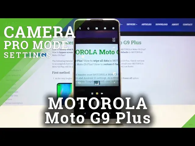 'Video thumbnail for How to Use Camera Pro Mode in Motorola Moto G9 Plus - Advance Camera Settings'