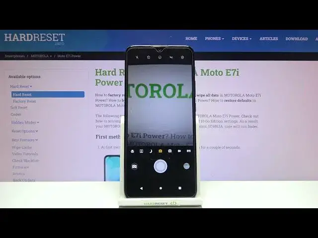 Video thumbnail for Turn On/Off Camera Sound - MOTOROLA Moto E7i Power & Camera Shutter