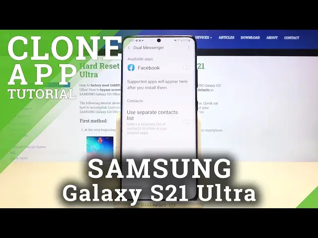'Video thumbnail for How to Clone Social Apps on SAMSUNG Galaxy S21 Ultra – Dual Apps'