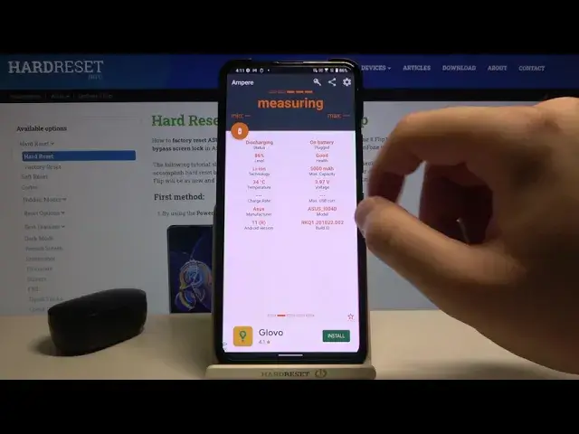 'Video thumbnail for How to Check Battery Temperature of ASUS ZenFone 8 Flip – Ampere App Option'