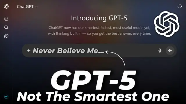'Video thumbnail for GPT-5 Just Went FULL Crazy 😂'