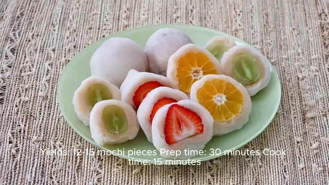 Video thumbnail for mochi recipe