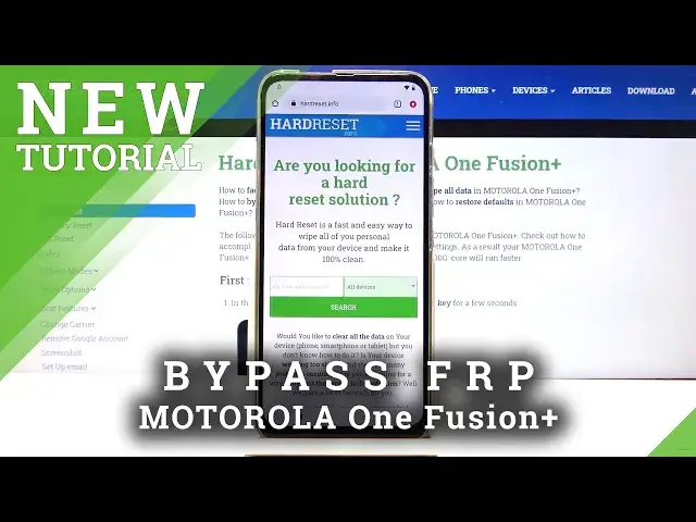 Video thumbnail for How to Bypass Google Account in MOTOROLA One Fusion+ - Remove Factory Reset Protection