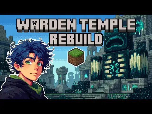 Video thumbnail for Would You Live In This Warden Temple I Rebuilt In Minecraft?
