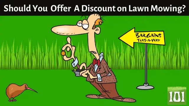 Video thumbnail for What Do You Do if Someone Requests a Discount on Lawn Mowing