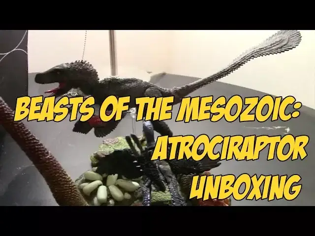 Video thumbnail for Beasts of the Mesozoic: Atrociraptor Unboxing