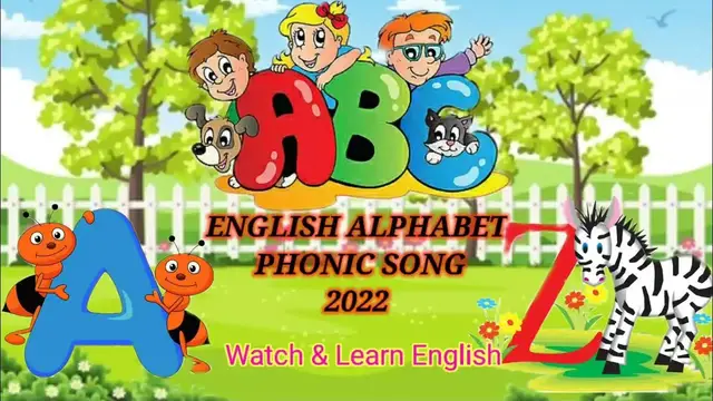 'Video thumbnail for English Alphabet 2022 || Watch & Learn Easily ||'