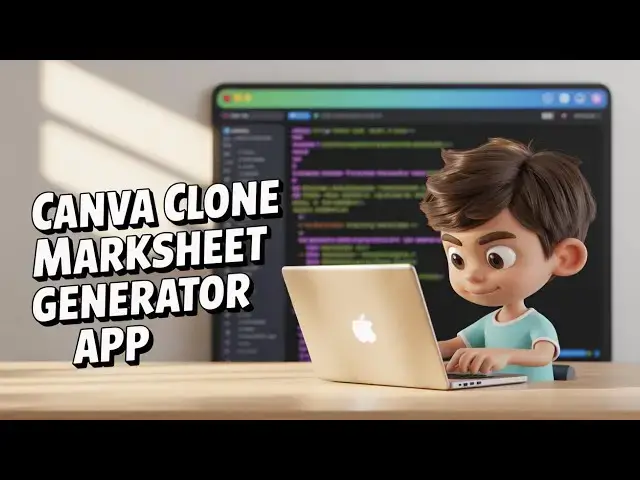 Video thumbnail for Build a Canva Clone School & College Marksheet Generator Web App in Browser Using HTML CSS & JS