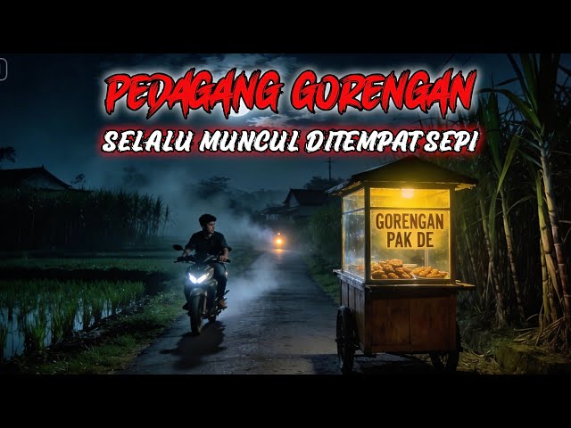 Video thumbnail for Pedagang Gorengan Yang Selalu Muncul Di Tempatsepi|Kisah Nyata Menyeramkan Urban Legend Indonesia