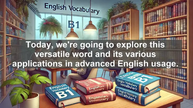 Video thumbnail for 2500 Must Know CEFR B1 Vocabulary - The Power of 'Position': Mastering Its Use in Advanced English