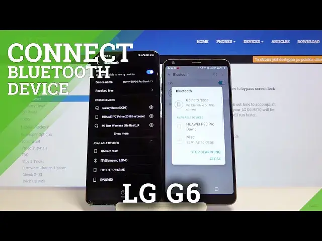 'Video thumbnail for How to Connect Bluetooth Device with LG G6 - Pair Bluetooth Gadgets'