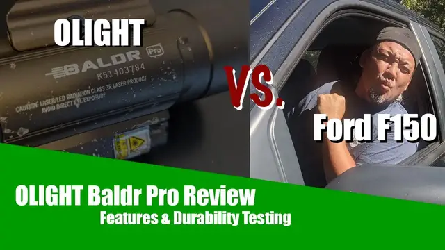 Video thumbnail for OLIGHT Baldr Pro Durability Testing & Features Review
