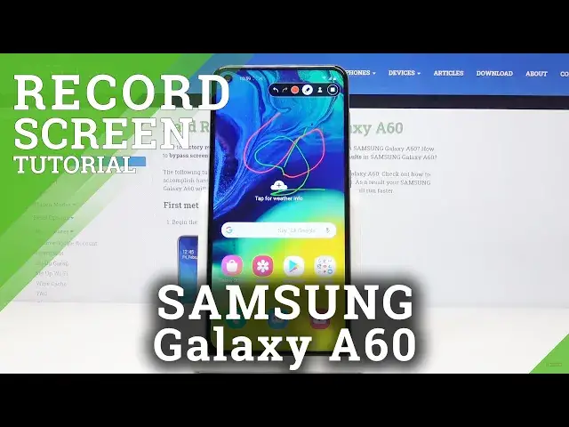 Video thumbnail for How to Use Screen Recorder in Samsung Galaxy A60 - Record Screen Action