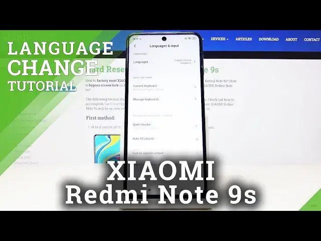 'Video thumbnail for How to Change Language on Xiaomi Redmi Note 9s – Language Settings'
