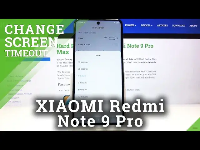 'Video thumbnail for How to Change Screen Timeout in XIAOMI Redmi Note 9 Pro – Display Settings'