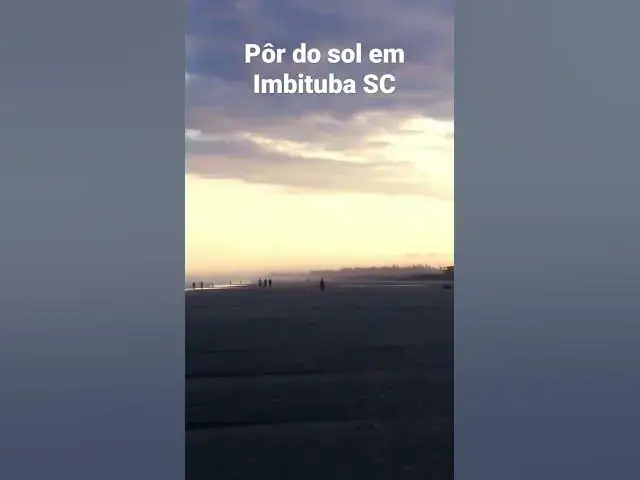 'Video thumbnail for Fim de tarde maravilhosa! #sunset #shorts #sol #imbituba'