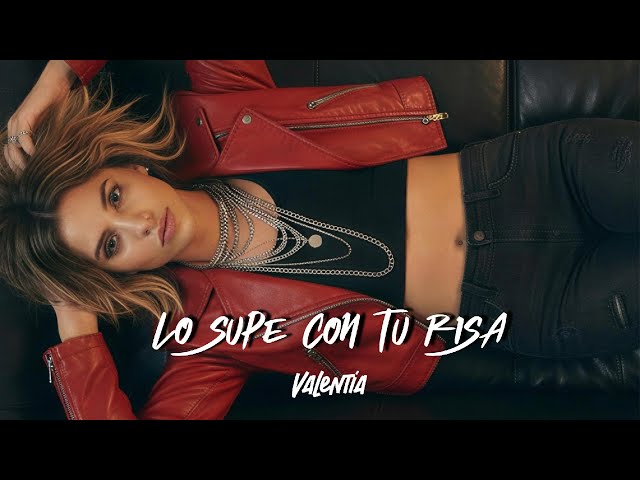 Video thumbnail for ValentIA - Lo supe con tu risa (Lyrics/Letra Official Video) - EP No pido permiso
